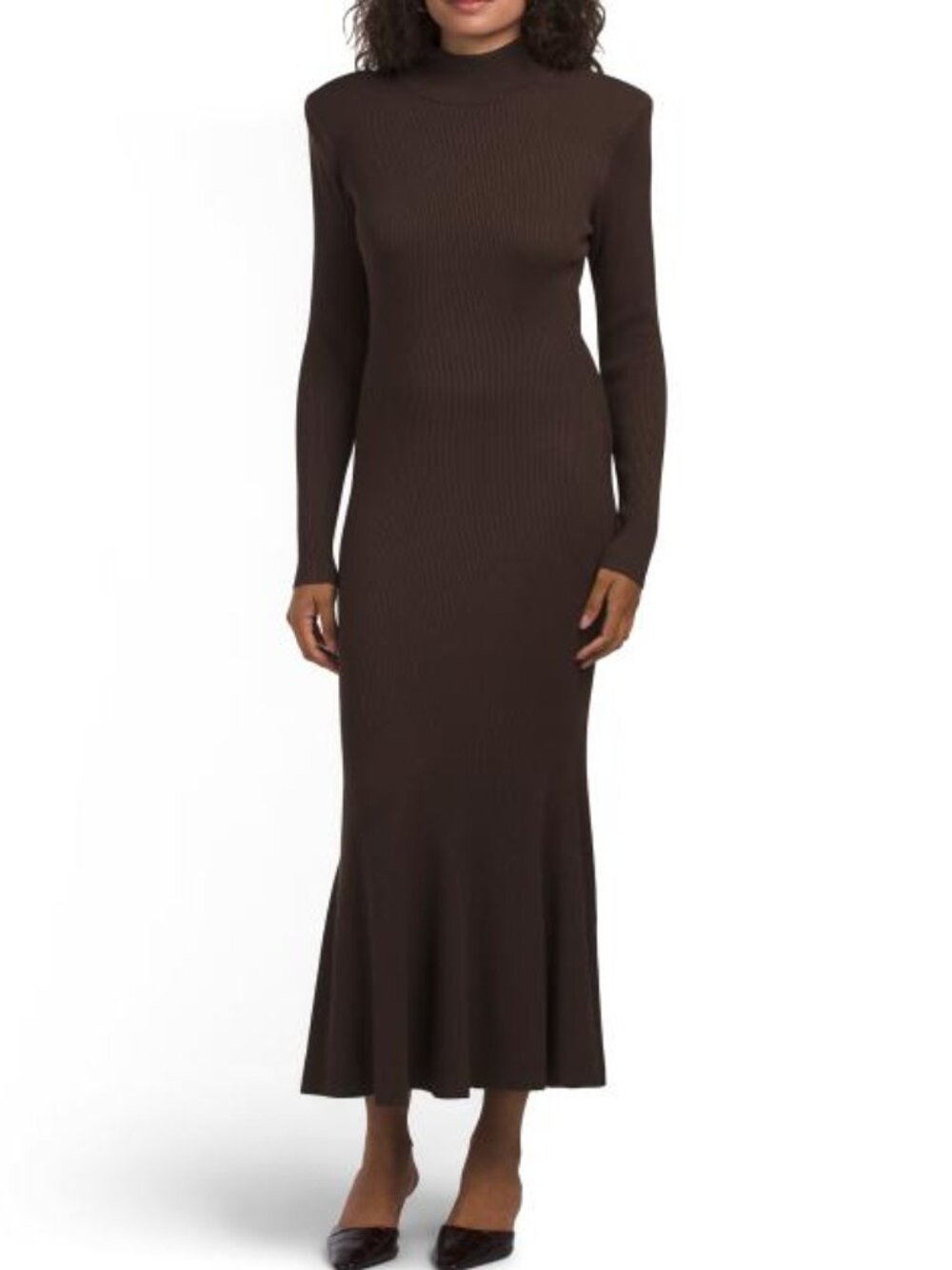 TOCCIN Turtleneck Midi Dress